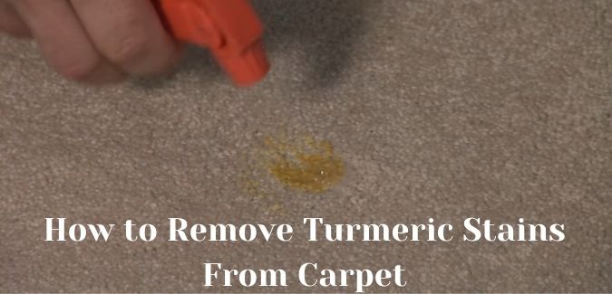 How to Remove Turmeric Stains From Carpet