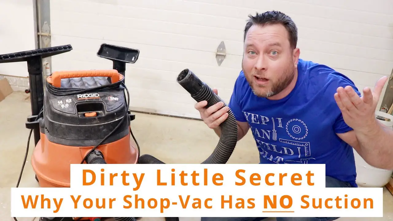 Shop Vac Not Suctioning Well